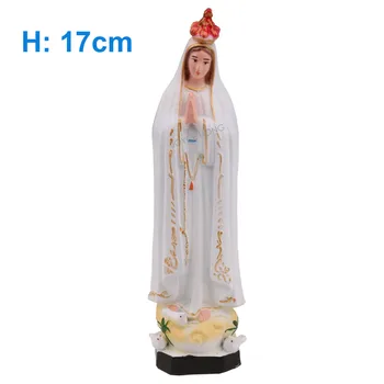 

Our Lady of Fatima Statue Virgin Mary Figure For Home Tabletop Catholic Decor Statue Figurine
