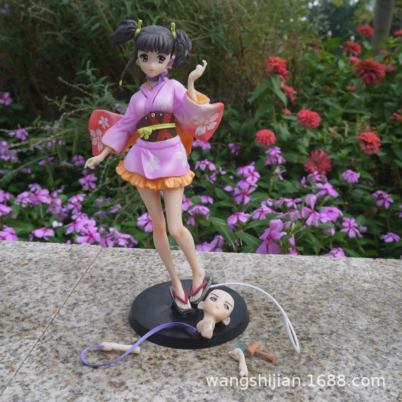 Фигурки крепости хозуми халат-кимоно из ПВХ экшн-фигурки коллекционные модели