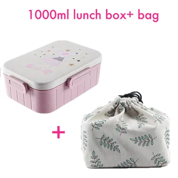 

New Bento Box Rectangular Heated Food Container Capacity Office Worker Lunchbox Kids Bento Box Heated Lunch Box Bento Box