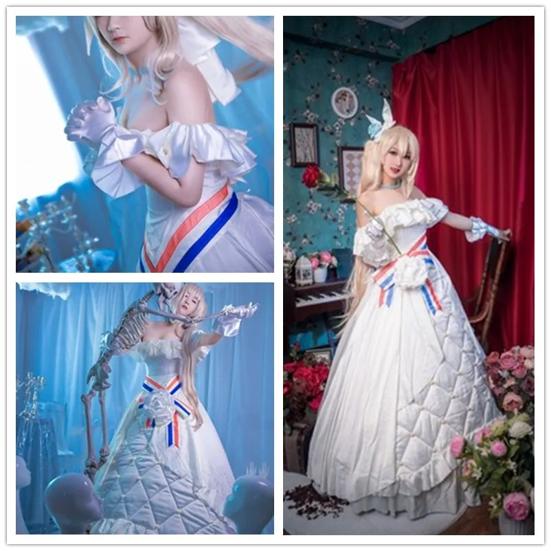 FGO Fate Grand Order Rider Мария антонетт Косплей Костюм Платье симфония платье Концерт