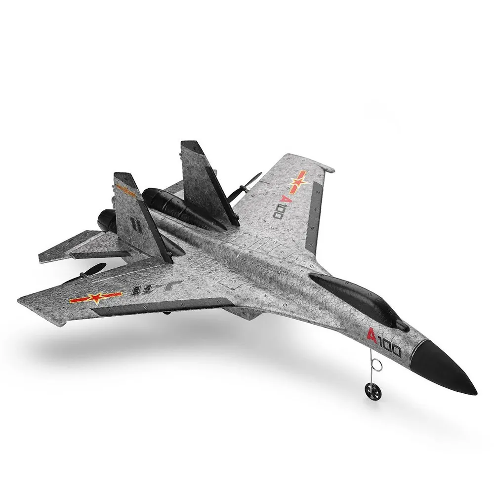 Радиоуправляемый самолет 3 канала EPP самолет с фиксированным крылом WLtoys XK A100-SU27 пульт дистанционного управления планер для детей подарки на день рождения Радиоуправляемый истребитель