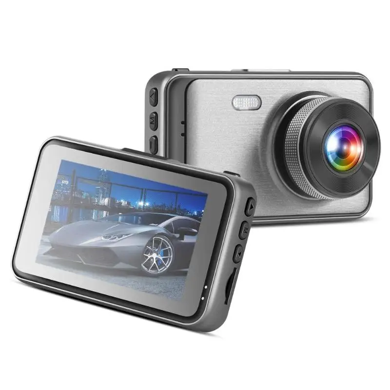 Anytek X31 1080p Full HD DVR автомобиля Камера Регистраторы 3 дюймов ЖК-дисплей Ночное видение Dash Cam LDWS ADAS SOS G-sensor номерной знак с водяным знаком горлышко в форме
