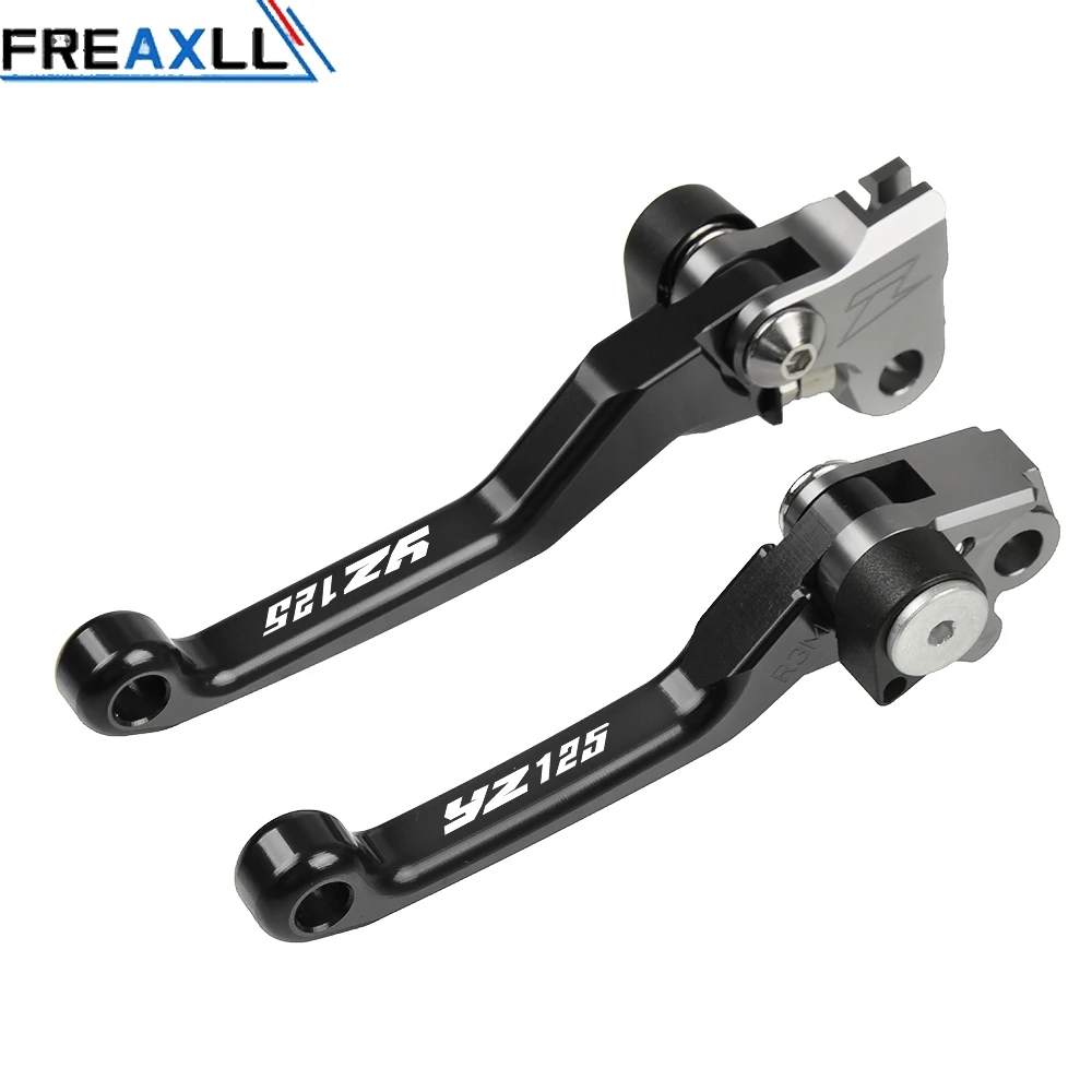 For Yamaha YZ125 2008-2014 2009 2010 2011 2012 Motocross CNC Aluminum Dirt Bike Pit bike Pivot Handle Lever Brake Clutch Levers |