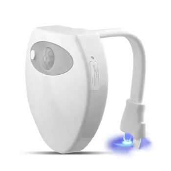 

LED Corridor Night Light Human Body Motion Sensor Infrared Induction Toilet Lid Lamp Hanging Home Lamp