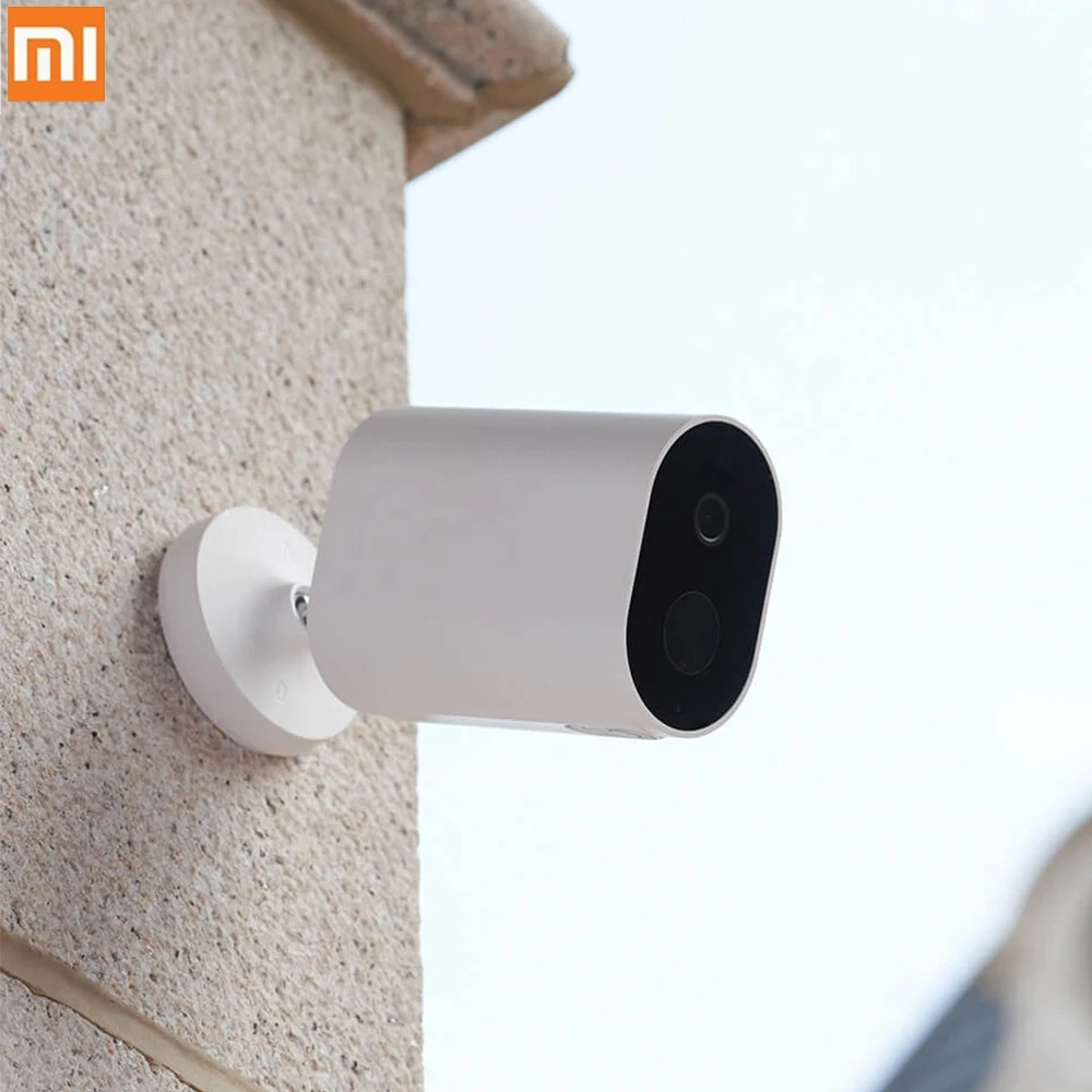 Original Xiaomi Mijia Smart Camera Battery Gateway 1080P F2.6 AI Humanoid Detection IP65 Waterproof 360 IP Wireless Cameras Cam
