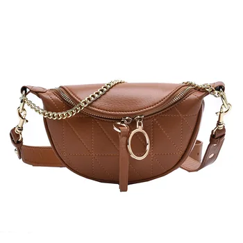 

New Solid Color Small PU Leather Crossbody Bags For Women 2020 Winter Chain Small Shoulder Simple Bag Female Phone Ladies Purses