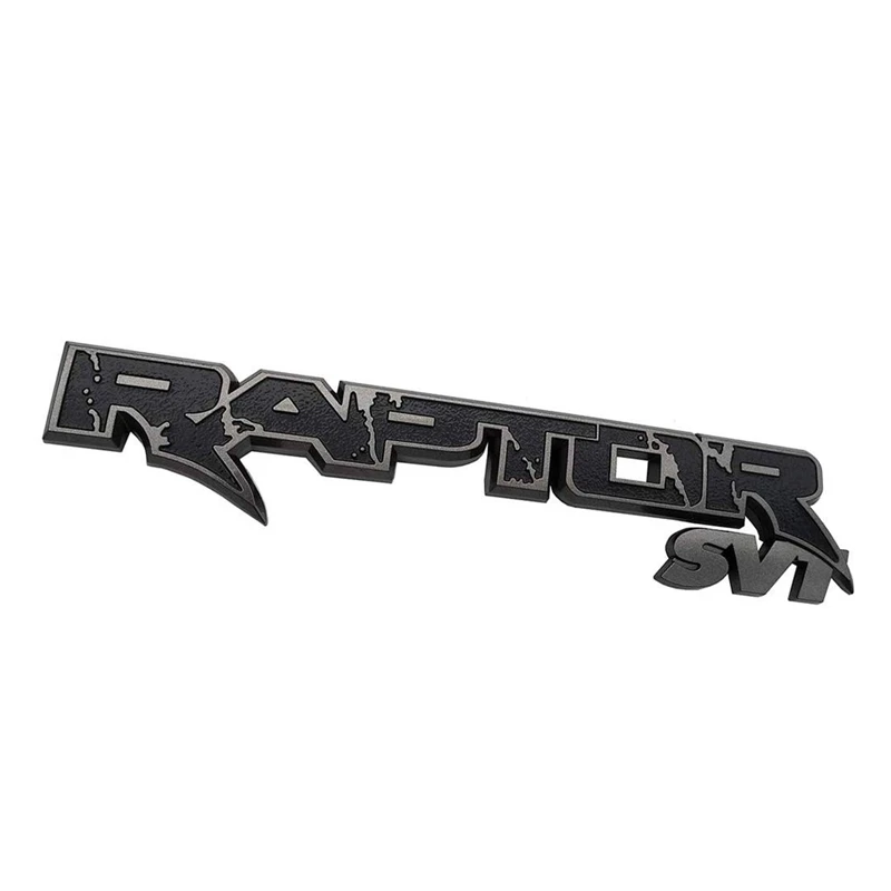 Автомобильные Задние Эмблемы для багажника Raptor SVT эмблема 3D логотип багажника Наклейка Замена наклейки для Ford F150 2009