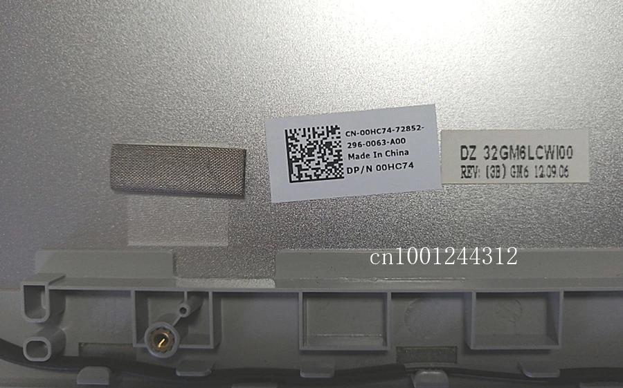 Для Dell XPS 15 L501X L502X ЖК задняя верхняя крышка 00HC74