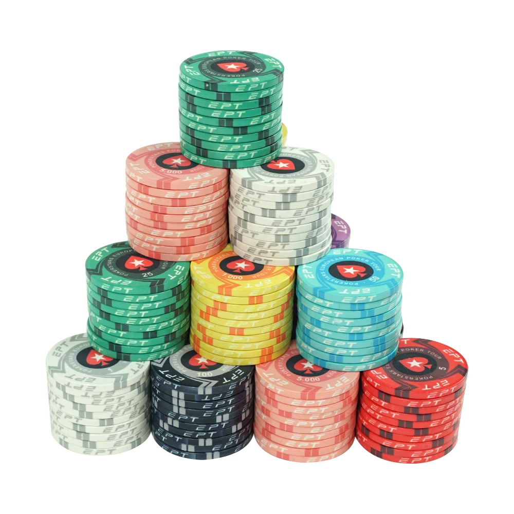 Керамическая покерная Фабрика 10 г Ept Keramiske Pokerchips|Настольные игры| |