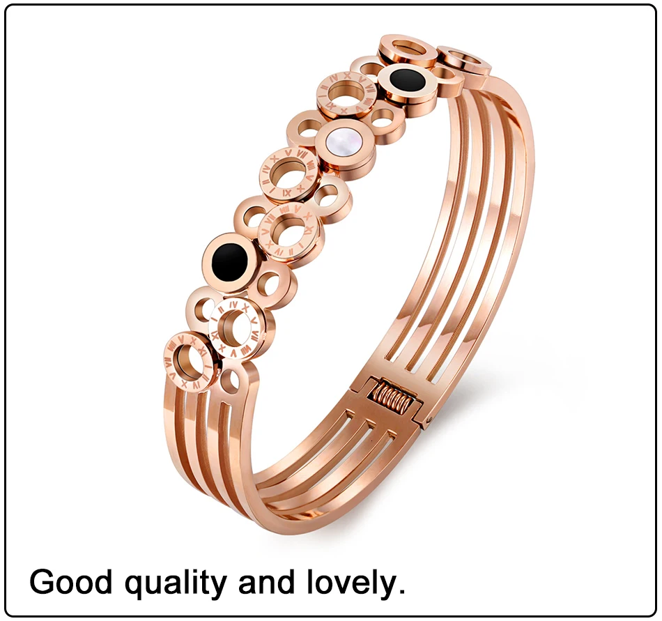  Stainless Steel Bracelets Bangles For Women (3)