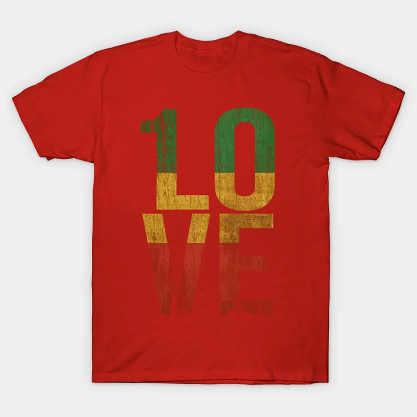 One Love Rasta Состаренный дизайн Футболка One Love футболка rastafarian dreads ямайская Черная музыка регги