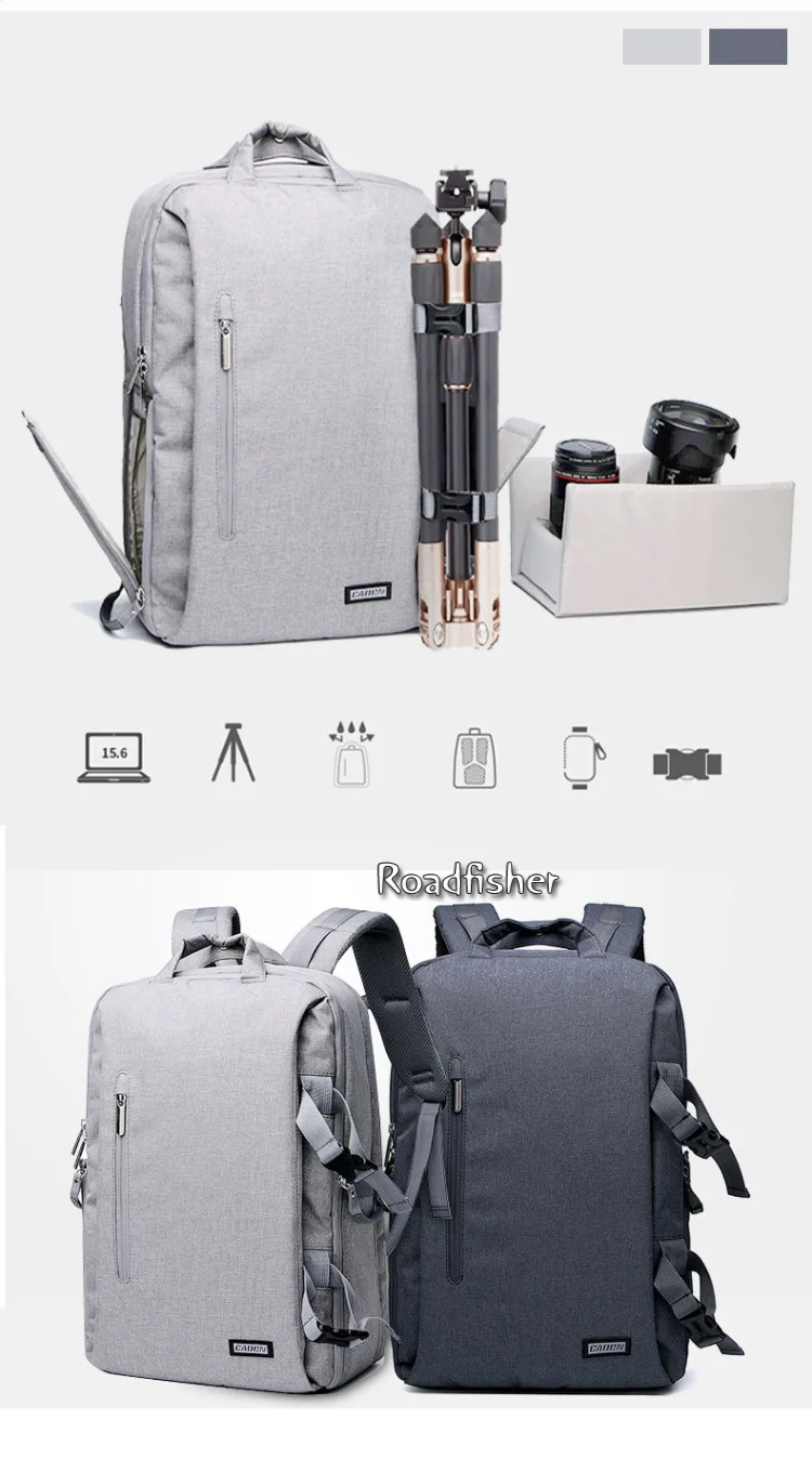 Casual camera backpack bag 4