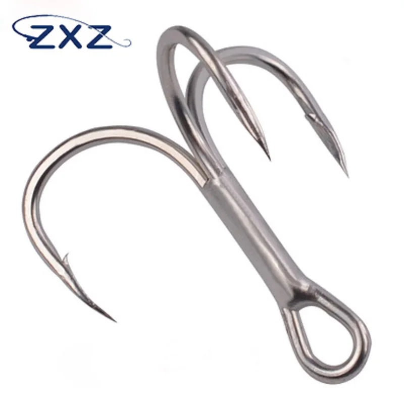 

ZXZ Super Strong Hook Three Hooks High Carbon Steel Barbed Bait Hook Fishing Gear Is Not Easy To Slide The Hook And Loop 20pc