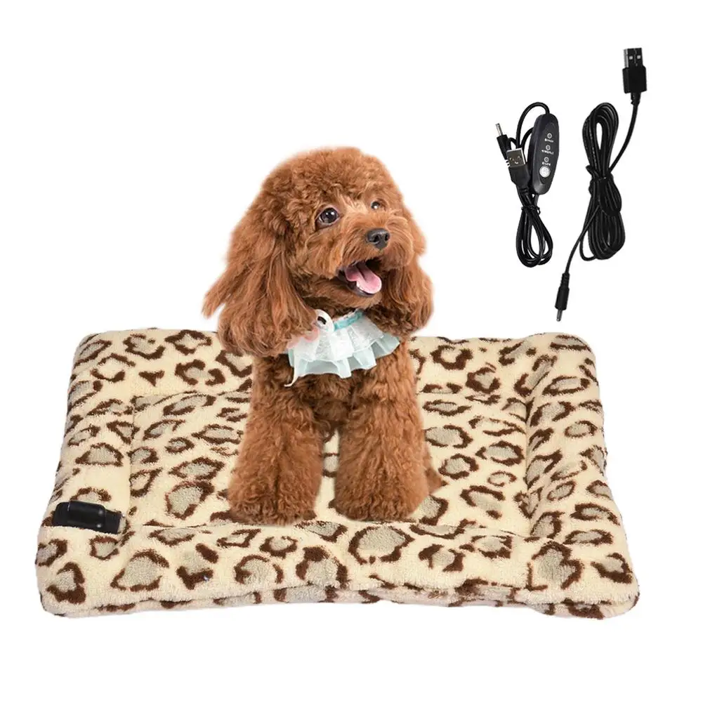 Pet Heating Pad Dog Cat Puppy Electric Warm Mat Bed Usb Indoor Dog