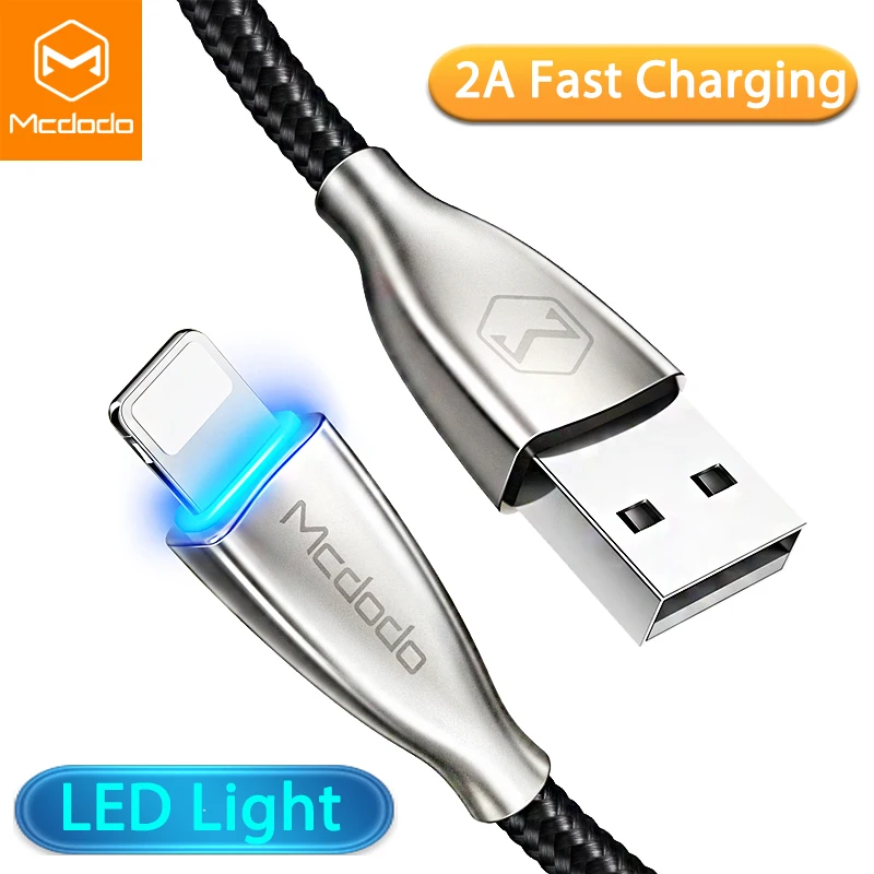 Зарядный USB кабель Mcdodo для iPhone 11 Pro Max X XR XS 8 7 Plus iPad usb быстрой зарядки и передачи