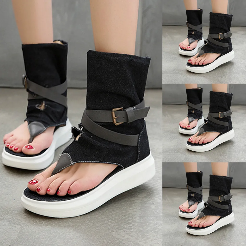 Zapatos de mujer Женская обувь Женские Вьетнамки Повседневные римские сандалии на