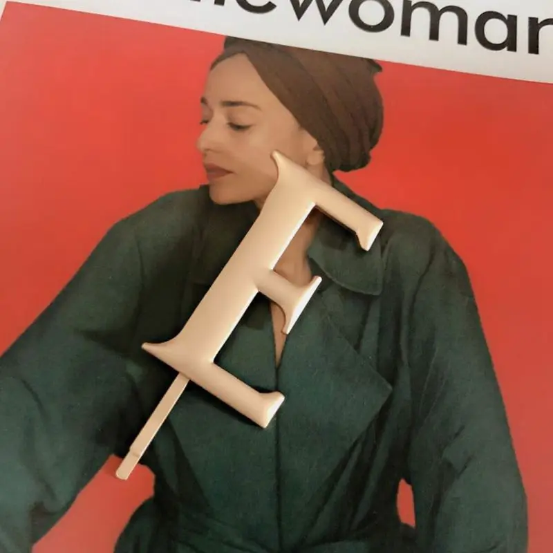 Модные женские заколки для волос, заколки с надписью LOVE Word, темпераментные простые заколки для волос, заколки для волос для девочек