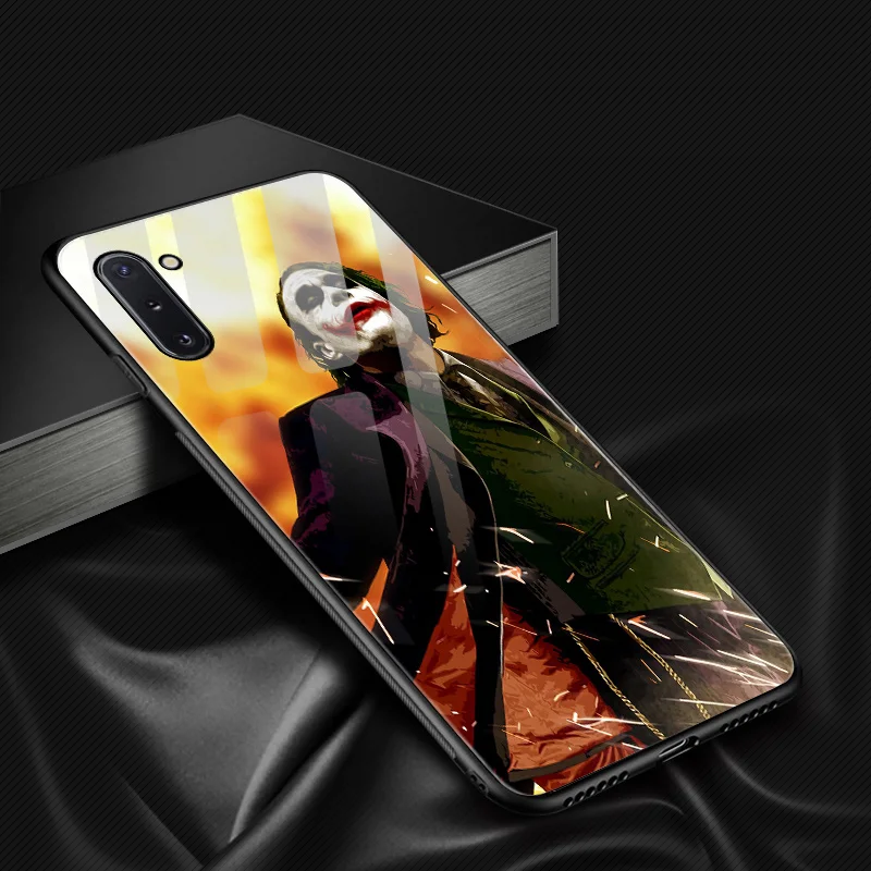 Чехол для samsung Note 10, закаленное стекло, чехол для samsung Galaxy Note 8, 9, 10, S8, S9 Plus, S10 plus, S10Lite, DIY, чехол для телефона