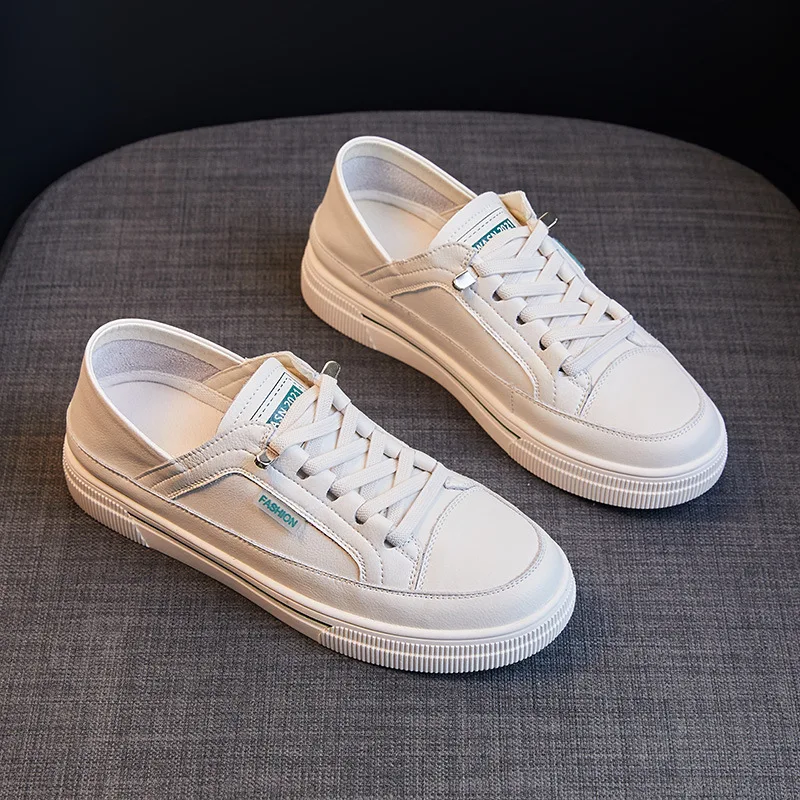 Little White Shoes Women's Spring and Autumn 2021 New All-match Sports Platform Flat-bottom Breathable Women's Single Shoes