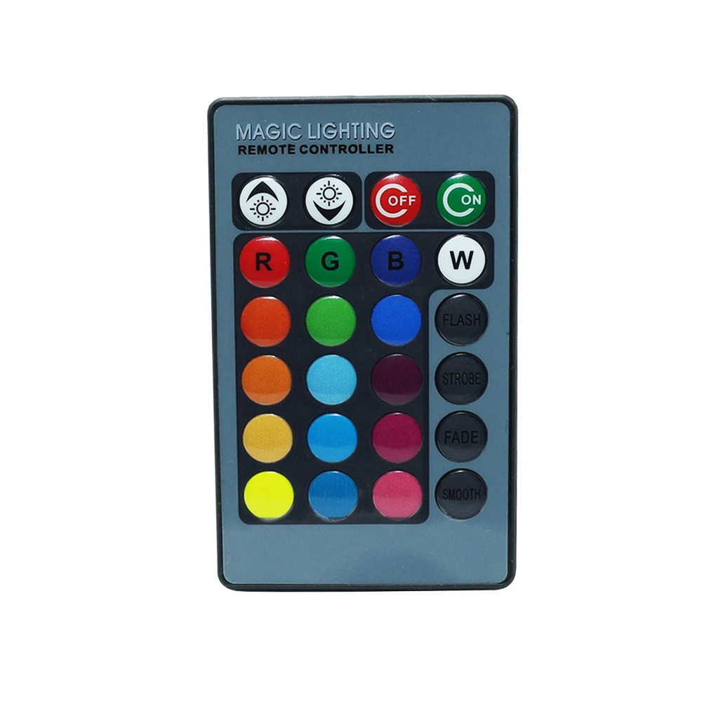 RGB Flower LED Wall Lamp Wall Mounted Remote Projection Colorful Light Luminaire For Party Bar Lobby KTV Home Decor 1PCS