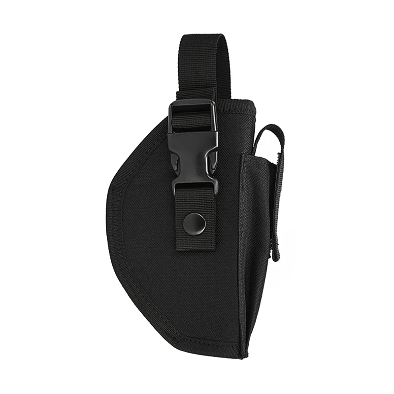 

Quick-Draw Tactical Holster Right-hand Version Carry Belt Metal Clip Airsoft Nylon Bag Hunt Articles For All Sizes Handguns