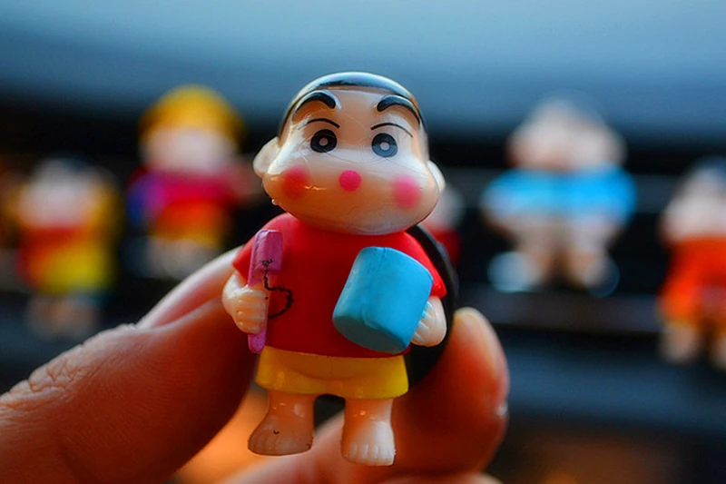 STYLE - E 1 шт., освежитель воздуха для автомобиля с рисунком "Crayon Shinchan", освежитель воздуха с ароматом, кроме запаха, автомобильные аксессуары - Название цвета: STYLE - E