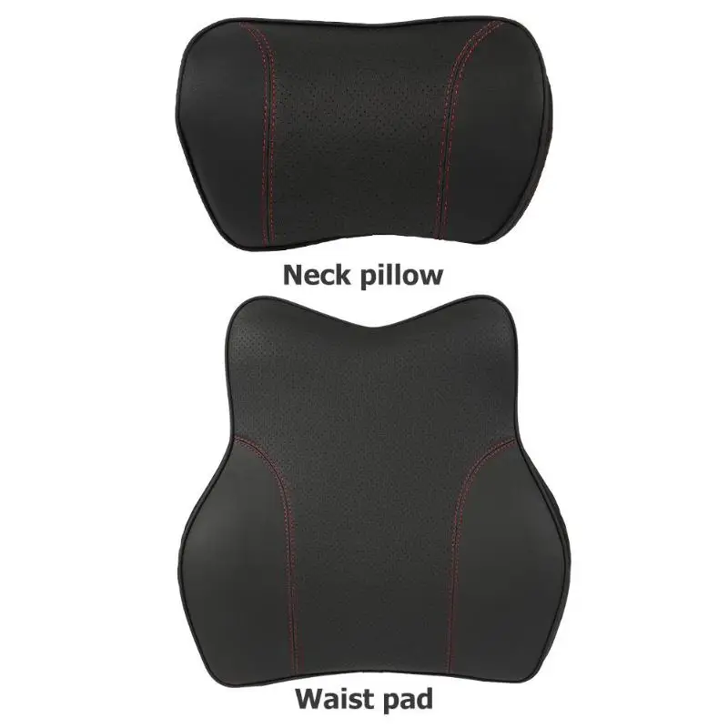 Пена с эффектом памяти автомобиль головки подушка для отдыха подушка-подголовник для шеи сиденье задний Поясничный подушки