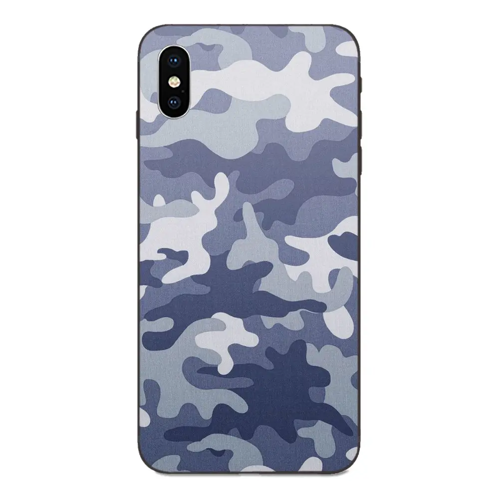 For Galaxy A10S A20S A2 Core A30S A40S A50S A70S A90 5G M10 M30S M40 Note 10 Plus TPU Phone Covers Case Camo Camouflage Skin