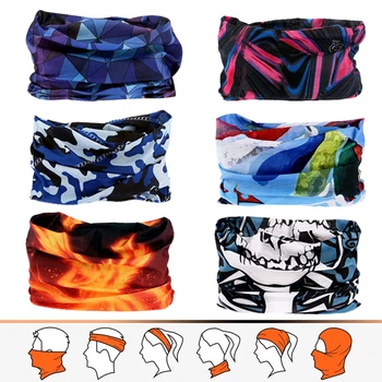 

Outdoor Bicycle Hood Running Sweat Athletic Sweatbands Outdoor Moisture Perspiration Longer Magic Hood Riding Hood