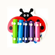 Деревянные игрушки ручной стук пианино детские игрушки фортепиано музыкальный инструмент деревянная Повседневная Ручная игрушка