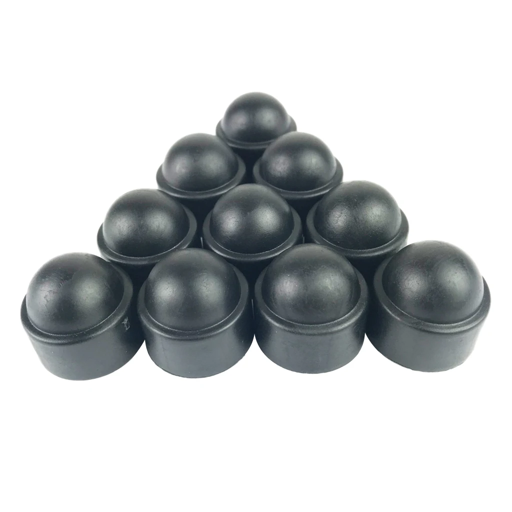 10 PCS Dome  Nut Protector Cap Wheel  Hex Nut Nut Covers M12