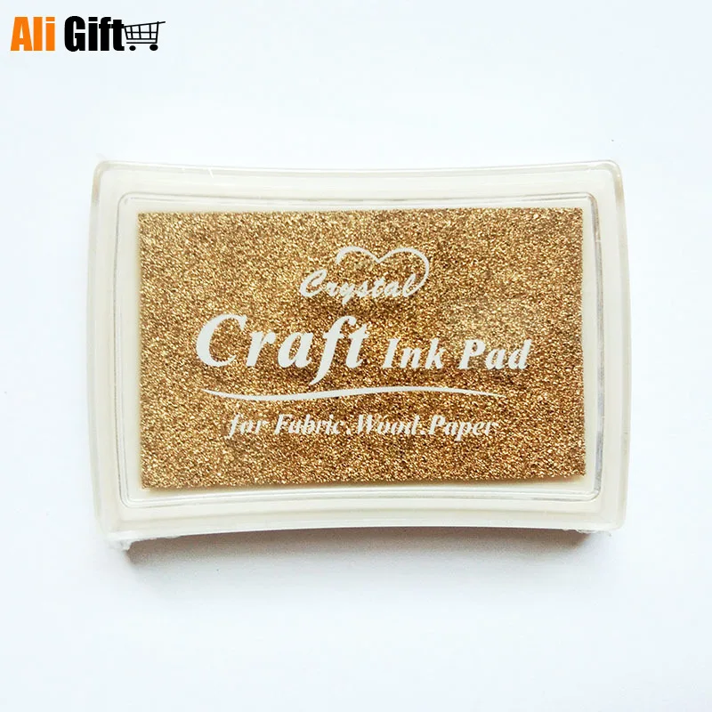 1 чернильная Подушка цветные чернильные подушечки для поделок резиновые штампы