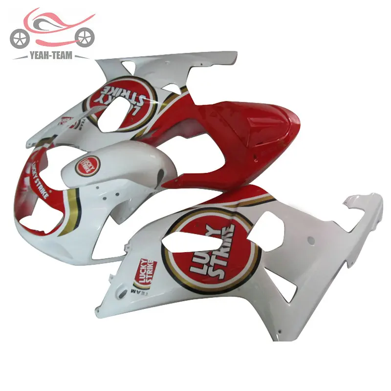 Комплект обтекателей для Suzuki SRAD GSXR600 01 02 03 GSXR 600 750 2001 2002 2003 GSX R750 Lucky Strike обтекатели