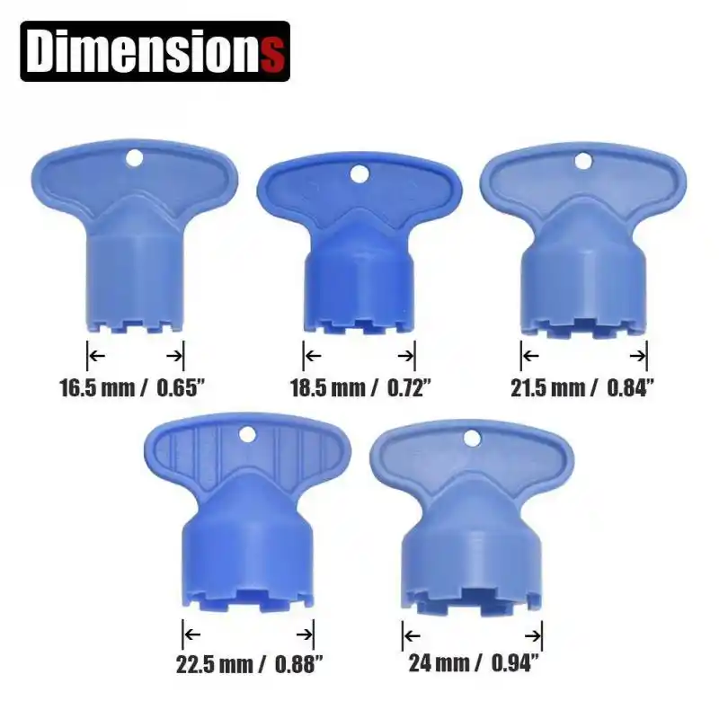 10pcs Kitchen Basin Filter Removal Tool Cache Faucet Aerator Key