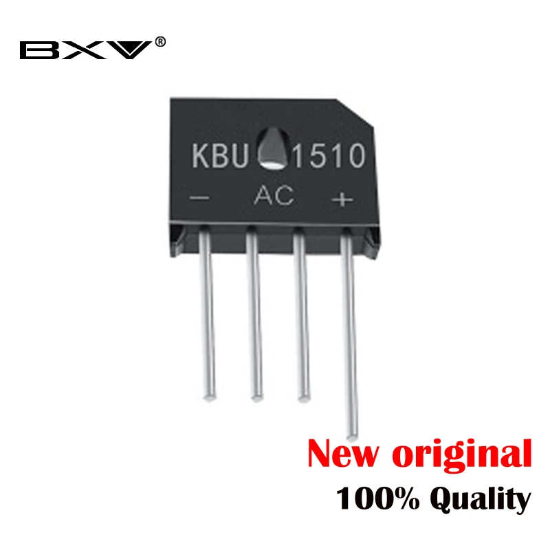 Diode Bridge Rectifier 5PCS 2A 3A 4A 6A 8A 10A 15A 600V 800V 1000V KBP206 210 310 KBL406 410 608 610 KBU810 1010 1510