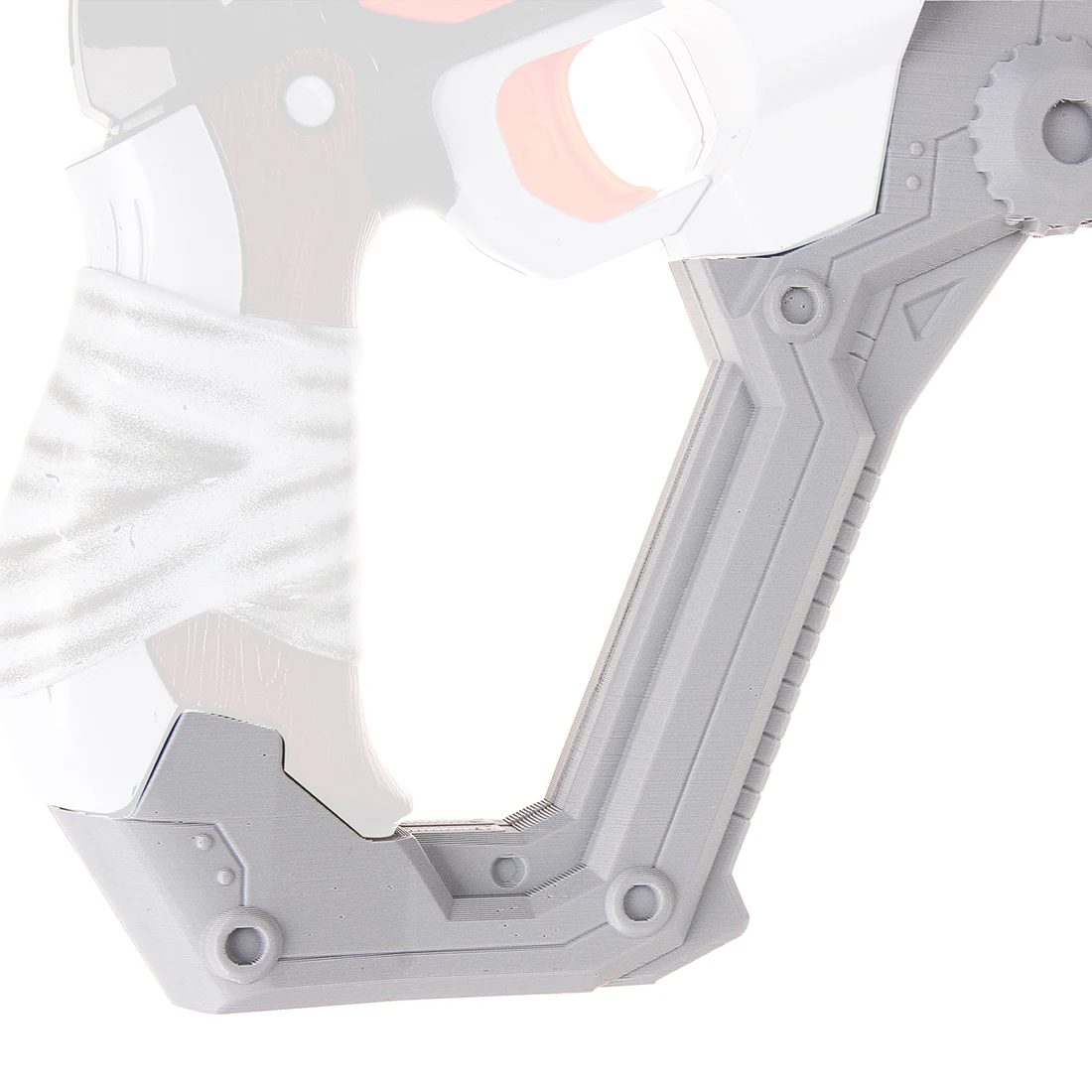 Рабочий F0414 № 217 Handguard комплект для NERF Zombie Hammershot-серый