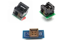 1PCS adattatore PCB Circuito Bordo di PLCC44 per DIP40 sop8 a dip8 IC PRESA di CORRENTE PRESA SMD SMT DIP TEST sop -8 dip-8
