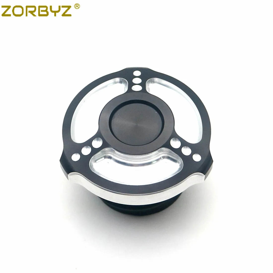 ZORBYZ Мотоцикл с ЧПУ Edge Cut вентилируемый газовый бак крышка топливного бака для Harley Sportster XL Dyna Touring Softail