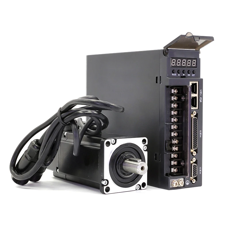60ST-M01330 220V 400W 600W серводвигатель переменного тока 3000RPM 1.27N.M. Однофазный