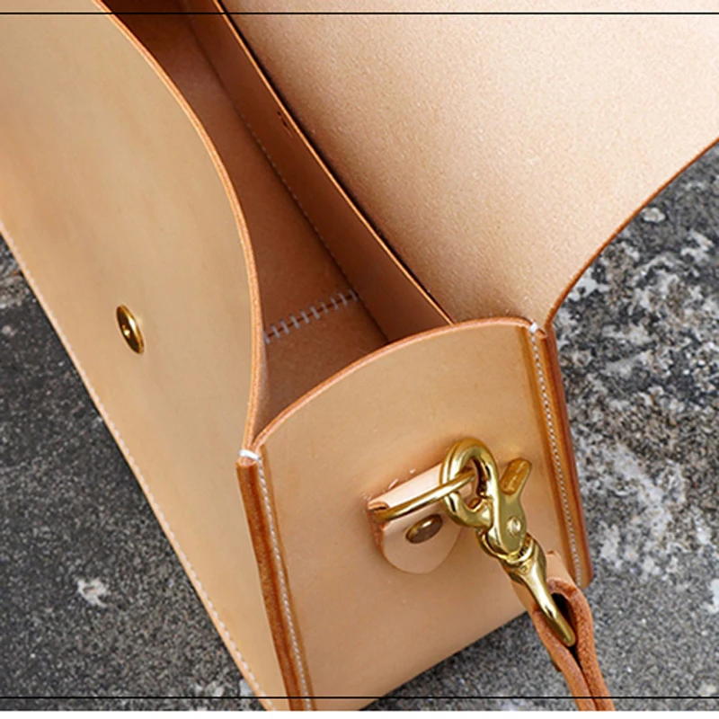 1 Kit D'outils En Cuir Kraft Pour Sac à Main - Motif De Couture