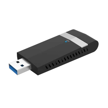 

1200Mbps Wireless WIFI Adapter with Built-In Antenna USB3.0 Dual Band 802.11Acbgn 2.4G/5GHz Gigabit for Laptop Desktop Computer