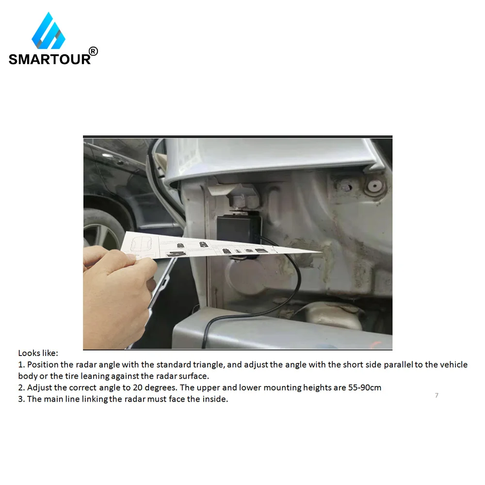 Система мониторинга слепой точки Smartour Универсальная автомобильная система BSM 2