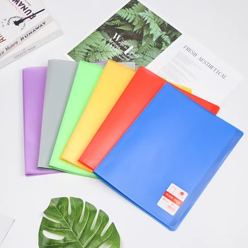 

6 Colors Flexible A4 File Folder Document Bag Organizer Bill Pouch Holder Portfolio Office Filing Products Student Supplies