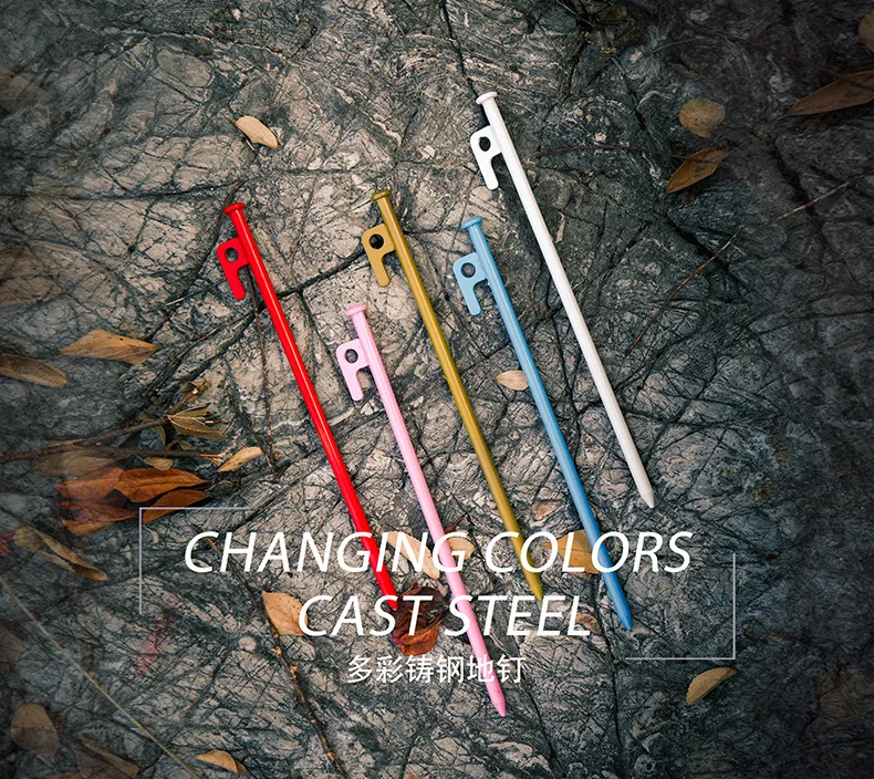 Tent Nail(4 pcs) NEW Shinetrip 20/30cm High-strength Tent Nail Steel Outdoor Tent Peg Camping Tent Accessories