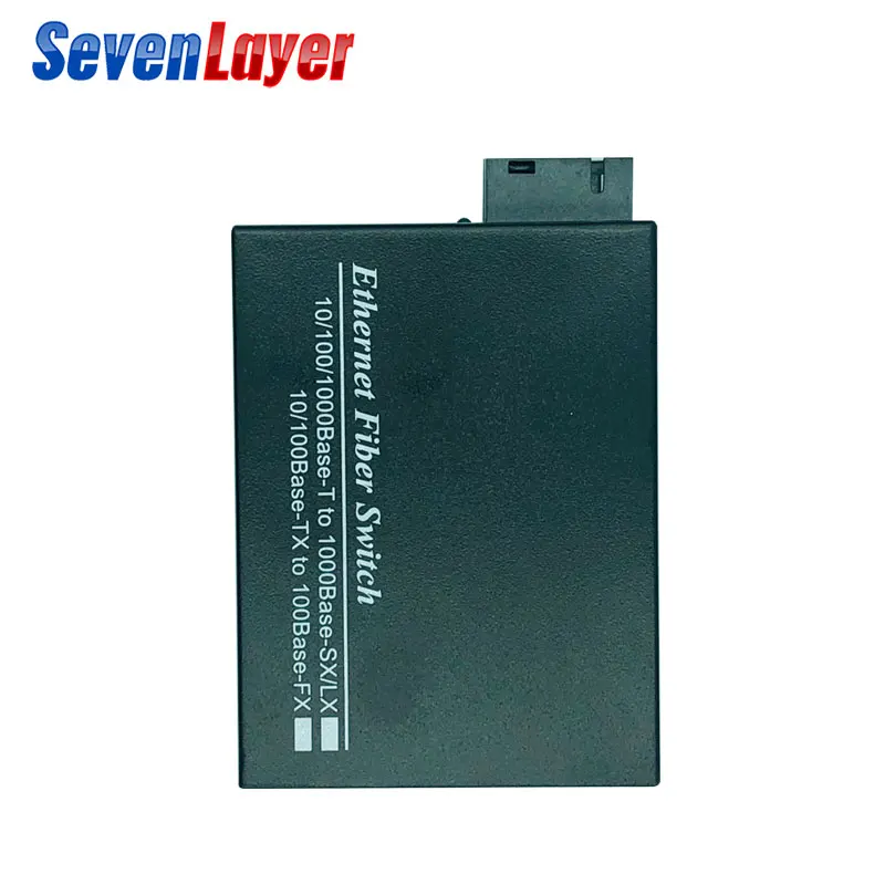 10/100/1000 м Быстрый Ethernet коммутатор медиаконвертер 1 SC 2 RJ45 UTP конвертер 20 км Ethernet волоконно-оптический одномодовый оптоволоконный порт
