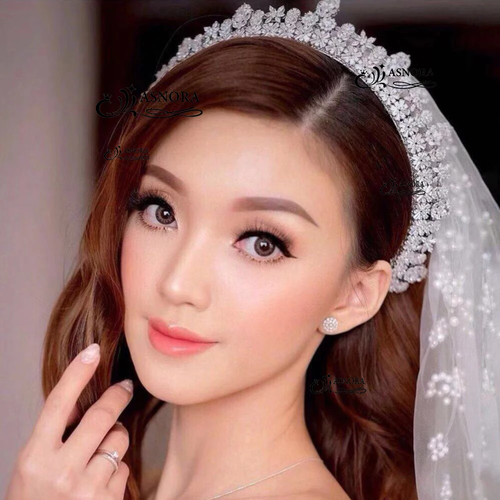 High-end bridal hair accessories simple headband wedding hair accessories girlfriend gifts birthday crown