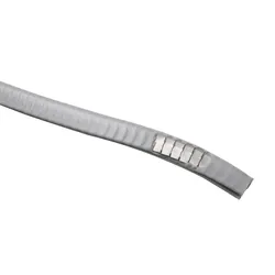 Premium Car Door Edge Guards U - Shape Rubber Seal Protector Clips - 10m (Gray)