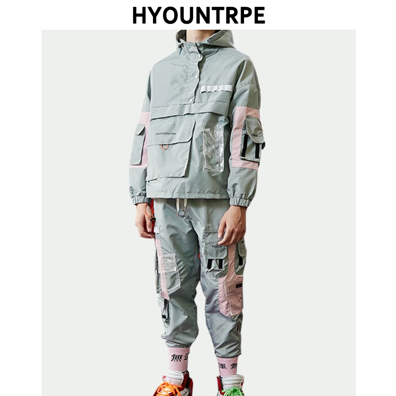 mens cargo tracksuit