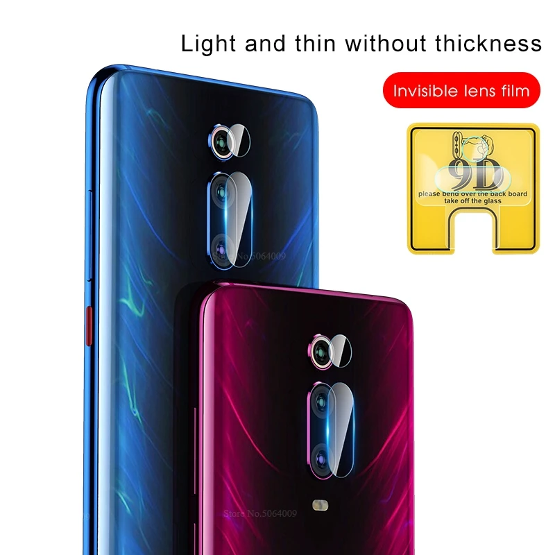 

9D Camera Screen Protector For Xiaomi Mi 9T Pro 9 8 Lite SE Mi 5X A1 6 Pocophone F1 Camera Lens Film For Xiaomi Mi 9T Soft Glass
