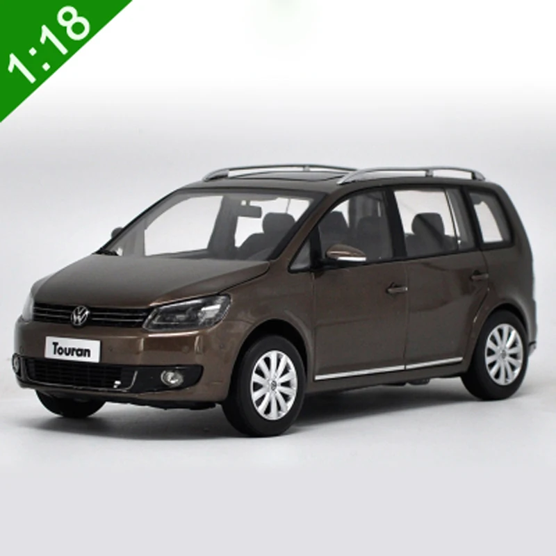 Оригинальная коробка 1:18 высокотщательная модель автомобиля из сплава VW TOURAN MPV